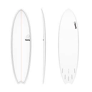 Surf Torq Fish PinlineWhite