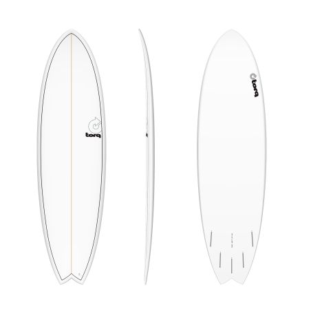 Surf Torq Fish PinlineWhite