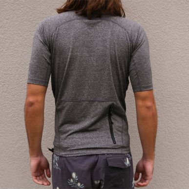 Lycra Essential SS Rash Vest Heather 