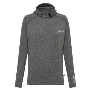 Lycra FCS Hooded LS Rash Vest Heather 