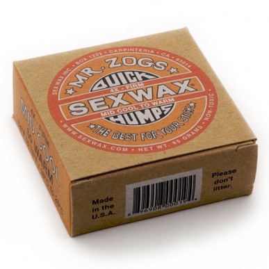 Sex Wax - Quick Humps 4x Firm - Mid Cool To Warm 18° à 26°