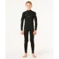Combinaison Rip Curl Junior Dawn Patrol 4/3 Zip Poitrine Combinaison Rip Curl Junior Dawn Patrol 4/3 Zip Poitrine