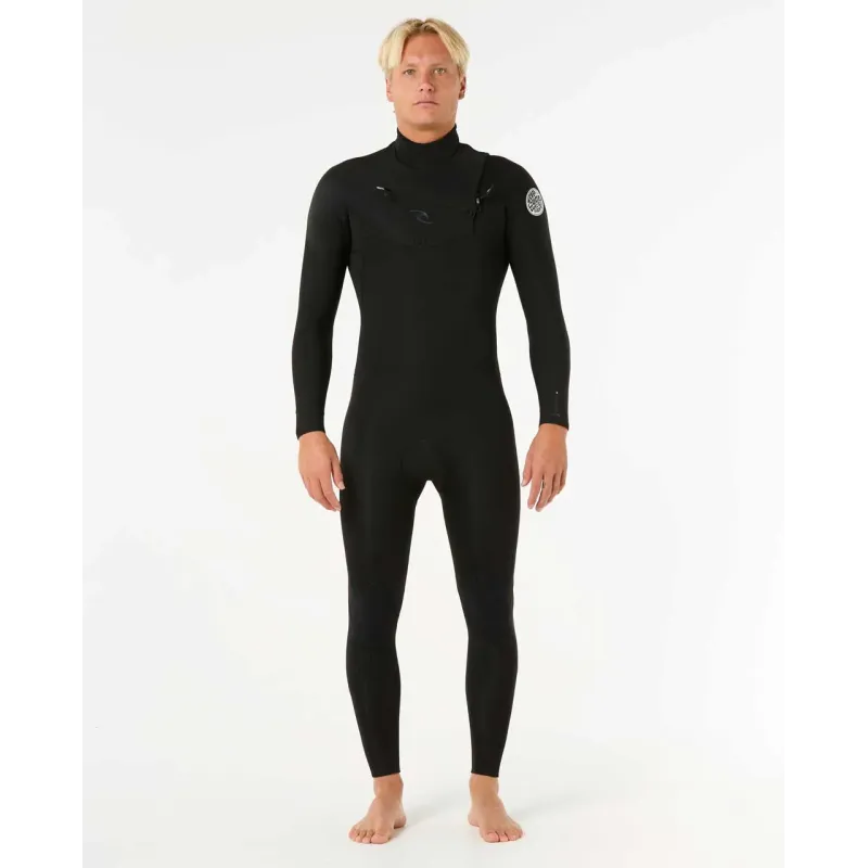 Combinaison Rip Curl Dawn Patrol Pro 4/3 Zip Poitrine Combinaison Rip Curl Dawn Patrol Pro 4/3 Zip Poitrine