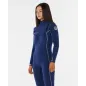 Combinaison Rip Curl Dawn Patrol 4/3 Zip Poitrine Combinaison Rip Curl Dawn Patrol 4/3 Zip Poitrine