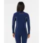 Combinaison Rip Curl Dawn Patrol 4/3 Zip Poitrine Combinaison Rip Curl Dawn Patrol 4/3 Zip Poitrine