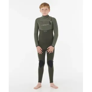 Combinaison Rip Curl Junior Flash Bomb Pro CZ 4/3 Zip Poitrine