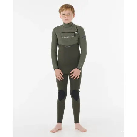 Combinaison Rip Curl Junior Flash Bomb Pro CZ 4/3 Zip Poitrine
