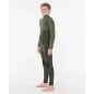 Combinaison Rip Curl Junior Flash Bomb Pro  4/3 Zip Poitrine