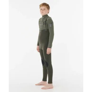 Combinaison Rip Curl Junior Flash Bomb Pro CZ 4/3 Zip Poitrine