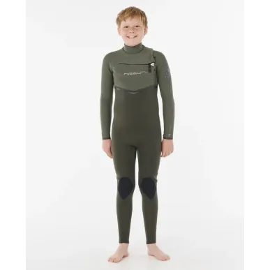 Combinaison Rip Curl Junior Flash Bomb Pro CZ 4/3 Zip Poitrine