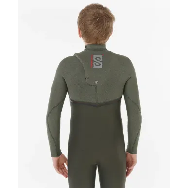 Combinaison Rip Curl Junior Flash Bomb Pro CZ 4/3 Zip Poitrine