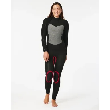 Combinaison Rip Curl Femme Omega 5/3 Zip dos