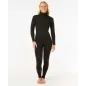 Combinaison Rip Curl Femme Dawn Patrol 4/3 Zip Poitrine 