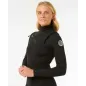 Combinaison Rip Curl Femme Dawn Patrol 4/3 Zip Poitrine 