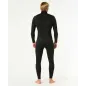 Combinaison Rip Curl Homme Dawn Patrol 4/3 Zip Poitrine
