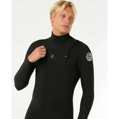 Combinaison Rip Curl Homme Dawn Patrol 4/3 Zip Poitrine