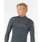 Combinaison Rip Curl Homme Dawn Patrol PRO 4/3 Zip Poitrine GRIS/ROUGE Combinaison Rip Curl Homme Dawn Patrol PRO 4/3 Zip Poitrine GRIS/ROUGE