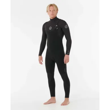 Combinaison Rip Curl Homme FlashBomb 4/3 Zip Poitrine
