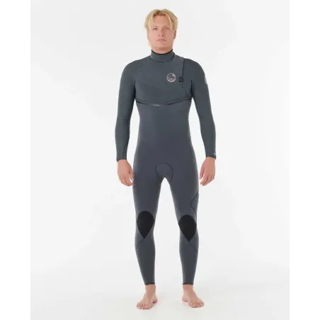 Combinaison Rip Curl - Dawn Patrol 4/3mm Chest zip - Black 2025