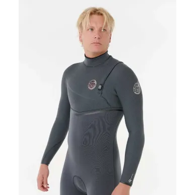 Combinaison Rip Curl - Dawn Patrol 4/3mm Chest zip - Black 2025