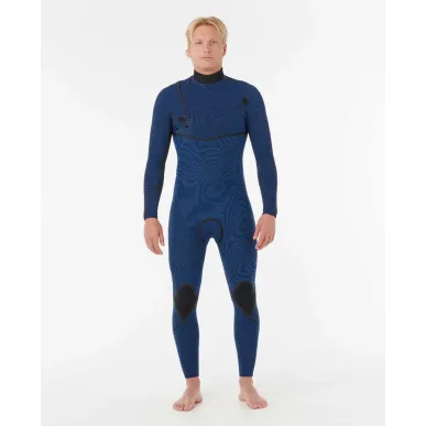 Combinaison Rip Curl - Dawn Patrol 4/3mm Chest zip - Black 2025