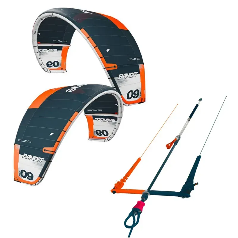 Pack de kitesurf F-ONE Bandit tec XVII + barre linx 2025