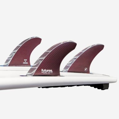 Dérives Thruster - John John Florence Large Scimitar Vapor Core - Carbon / Red design, FUTURES..