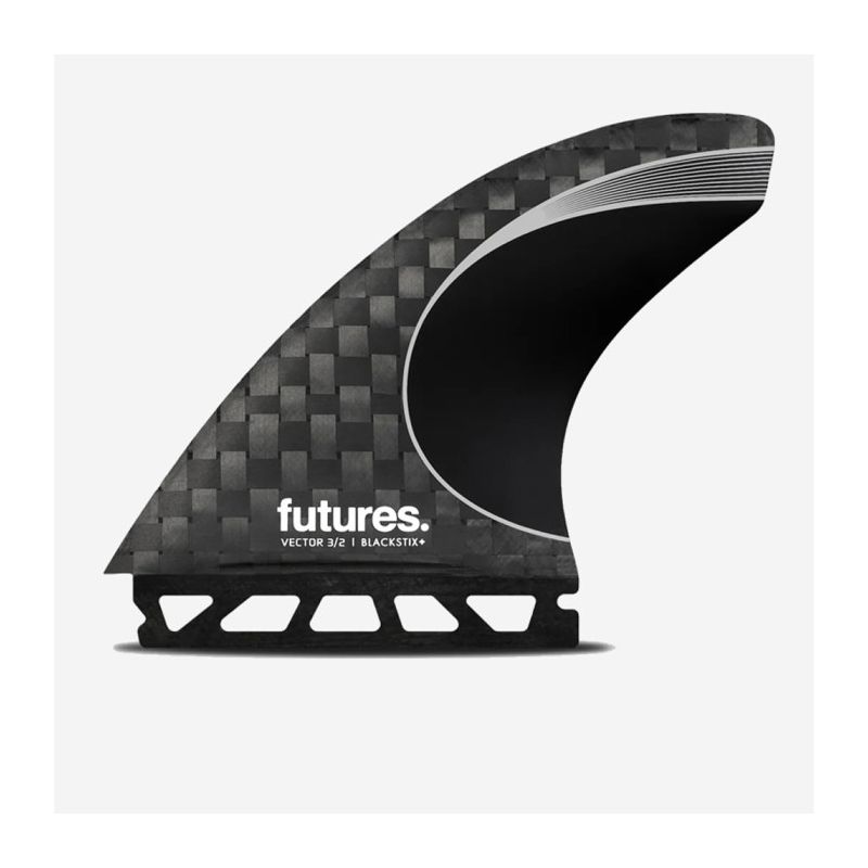  search      Dérives Thruster - Vector 3/2 Large Blackstix Silver, FUTURES.   Futures Fins Dérives Thruster - Vector 3/2 Large B