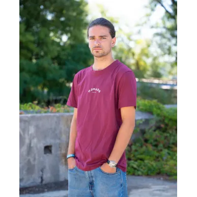 Tee-shirt Nomads Bordeaux No Ocean B 