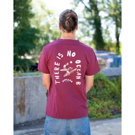 Tee-shirt Nomads Bordeaux No Ocean B 