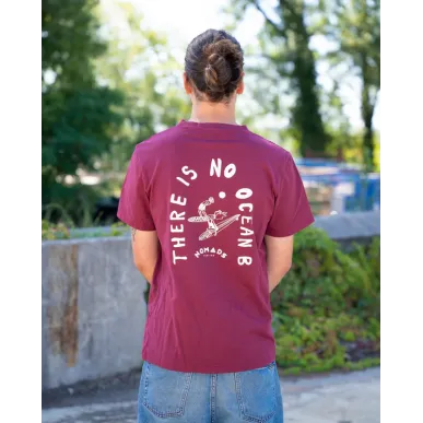 Tee-shirt Nomads Bordeaux No Ocean B 