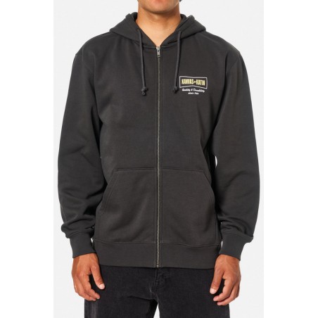 SWEAT KATIN AXLE ZIP BLACK