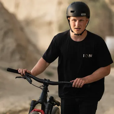 Casque de vélo ION - Seek - Black 