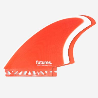 Dérives Keel - Mikey February Fiberglass Keels Red / White, FUTURES