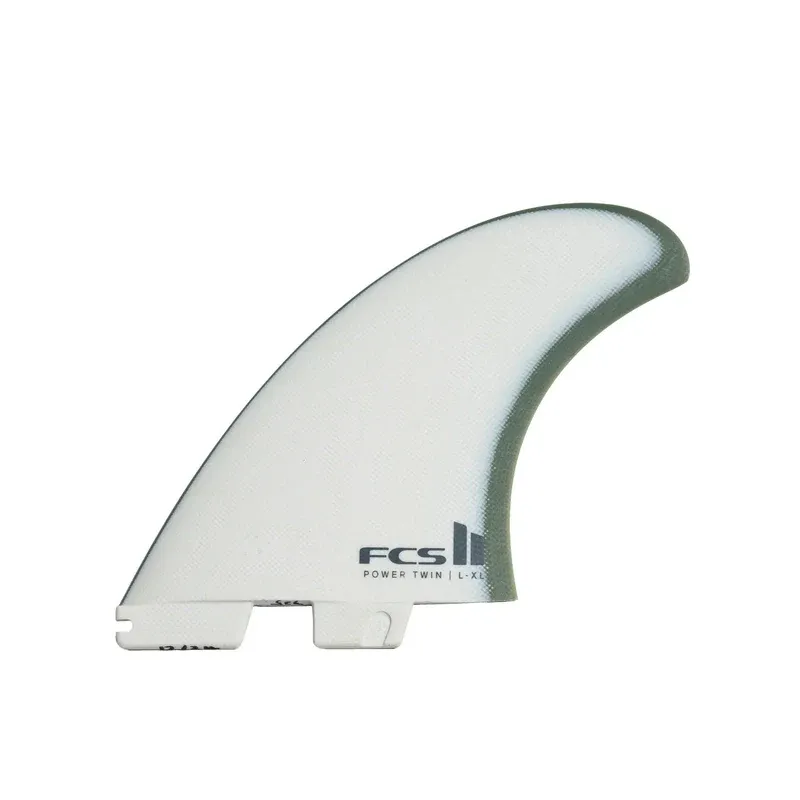 FCS II Power Twin+1 PG Natural/Alpine Retail Fins