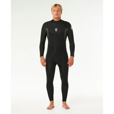 Combinaison Rip Curl -Dawn Patrol 3/2 ChestZip - Black 2026