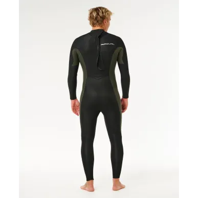 Combinaison Rip Curl -Dawn Patrol 3/2 ChestZip - Black 2026