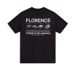 Florence T-Shirt Coral Pocket