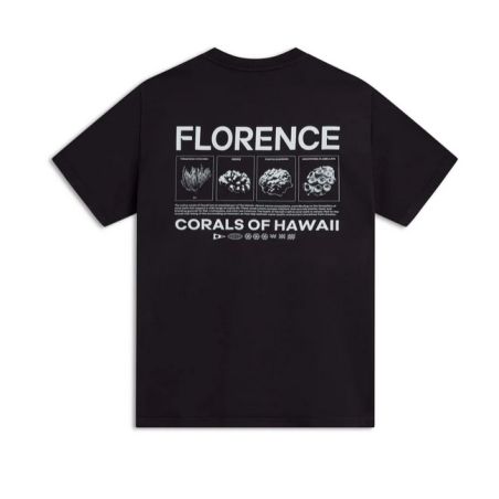 Florence T-Shirt Coral Pocket