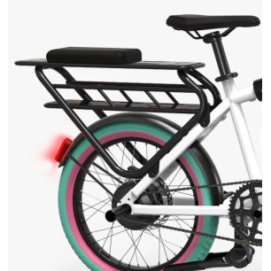 Porte-Bagage Arrière + Coussin - Pamela Bikes