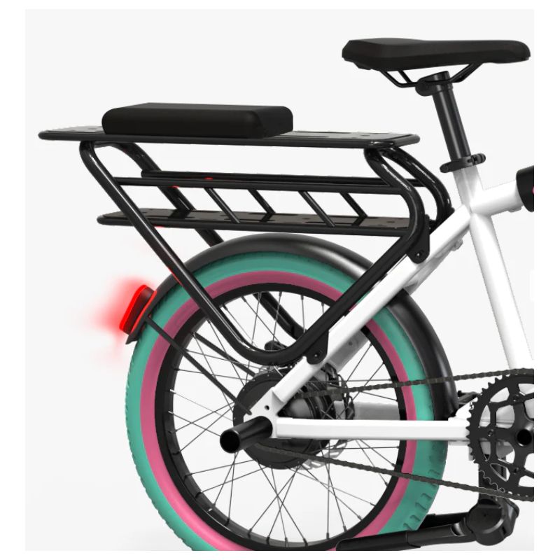 Porte-Bagage Arrière + Coussin - Pamela Bikes Porte-Bagage Arrière + Coussin - Pamela Bikes
