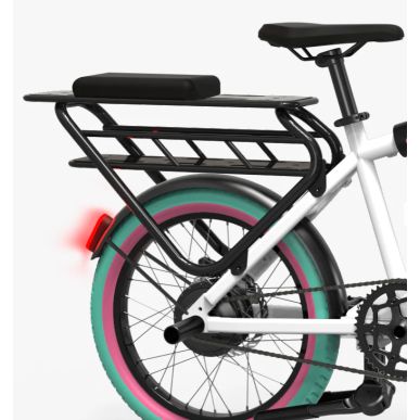 Porte-Bagage Arrière + Coussin - Pamela Bikes