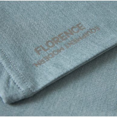 Florence Airtex Short Sleeve Shirt Sea Blue