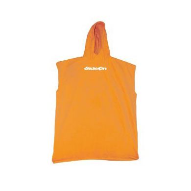 Poncho Tissu Coton Side On Orange Junior Poncho Tissu Coton Side On Orange Junior